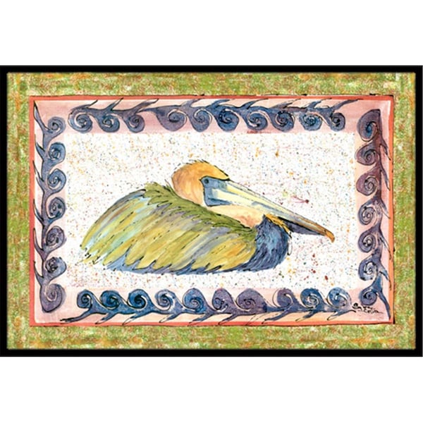 Beyondbasketball Bird - Pelican Indoor Or Outdoor Mat - 18 x 27 in. BE2848839 - main
